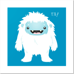 Yeti !! Posters and Art